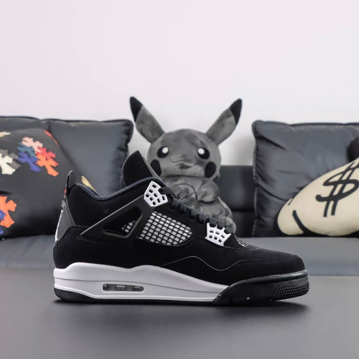 Jordan Air Jordan 4 Men'S Mid Top Retro Basketball Shoes Sneakers