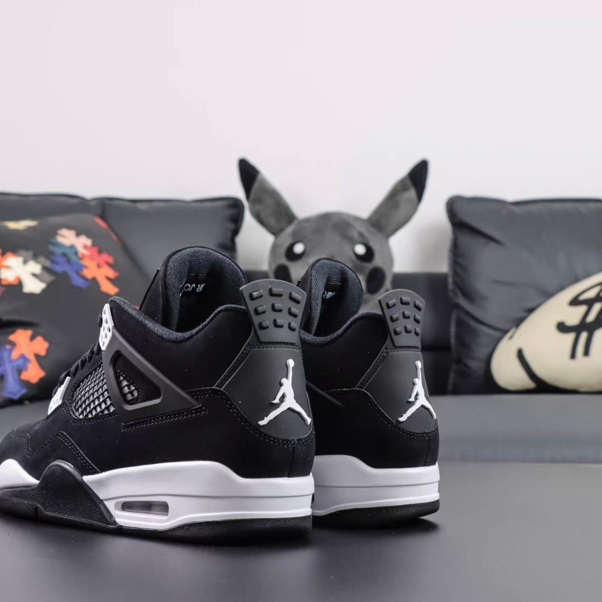 Jordan Air Jordan 4 Men'S Mid Top Retro Basketball Shoes Sneakers