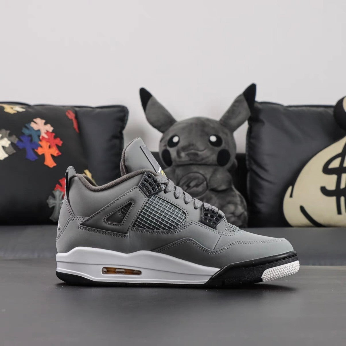 Jordan Air Jordan 4 Men'S Mid Top Retro Basketball Shoes Sneakers