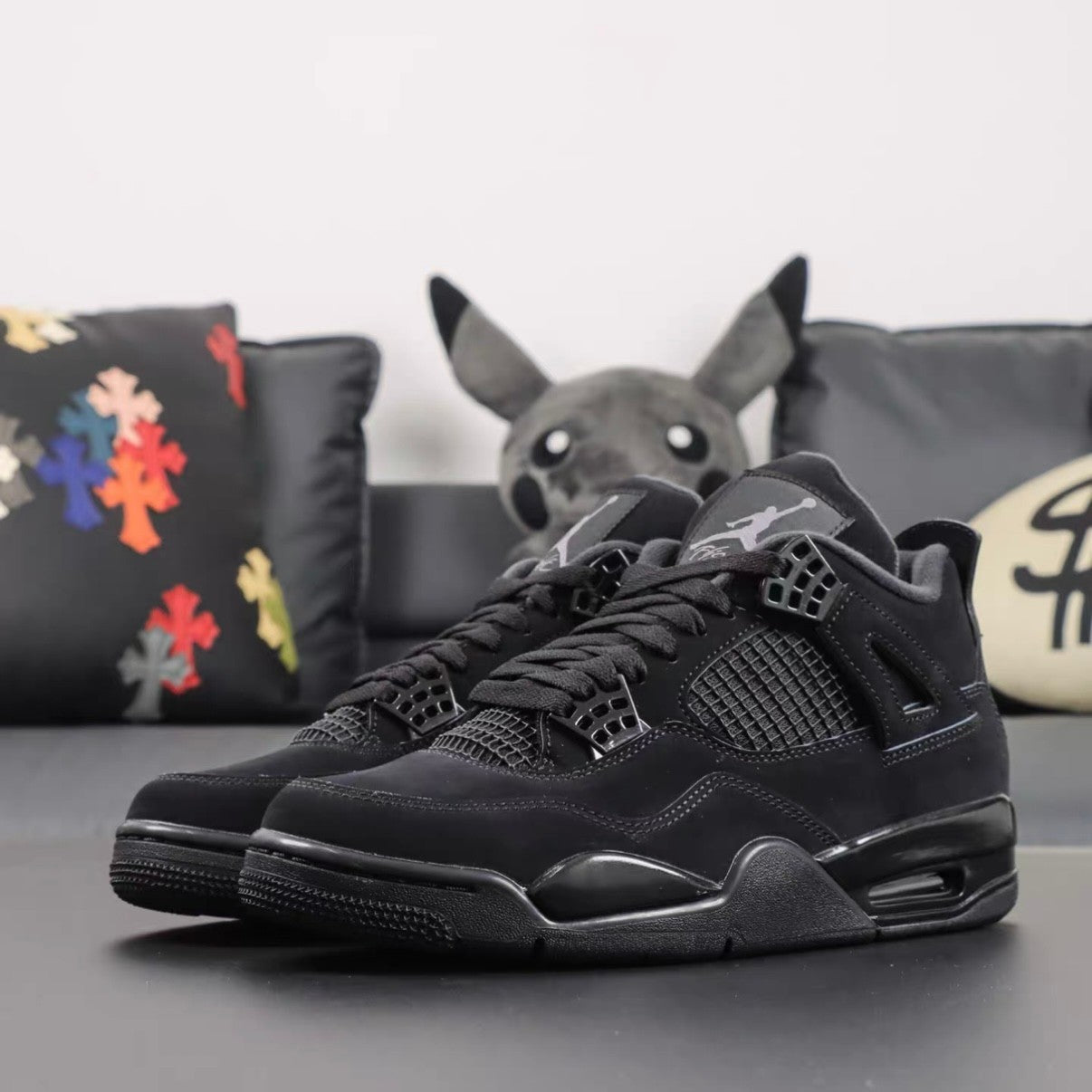 Jordan Air Jordan 4 Men'S Mid Top Retro Basketball Shoes Sneakers