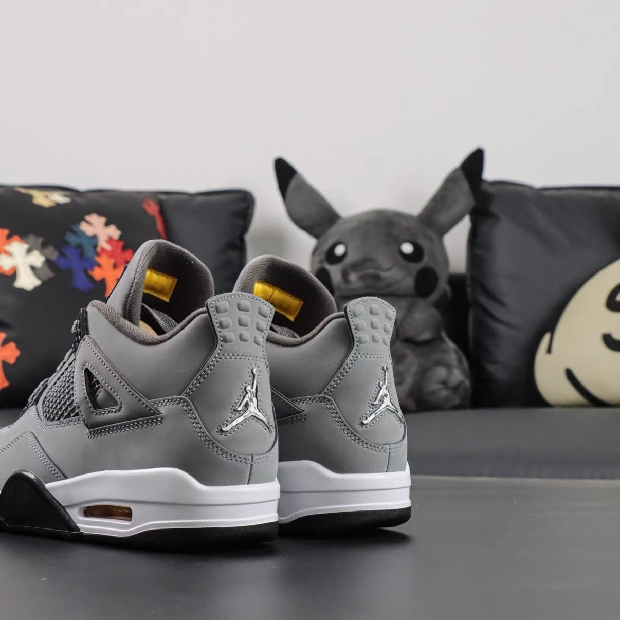 Jordan Air Jordan 4 Men'S Mid Top Retro Basketball Shoes Sneakers