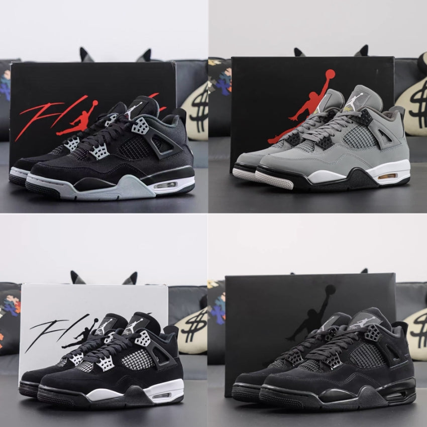 Jordan Air Jordan 4 Men'S Mid Top Retro Basketball Shoes Sneakers