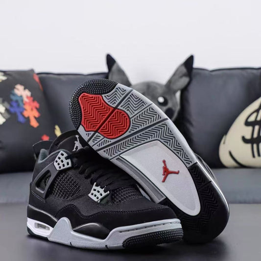 Jordan Air Jordan 4 Men'S Mid Top Retro Basketball Shoes Sneakers